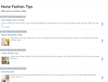 Tablet Screenshot of homefashiontips.blogspot.com