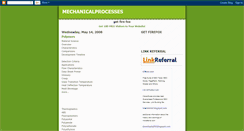 Desktop Screenshot of mechanicalprocesses.blogspot.com