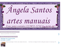 Tablet Screenshot of amoartesanato-maria.blogspot.com