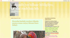 Desktop Screenshot of fanka-ogaden.blogspot.com