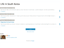 Tablet Screenshot of alicia-lifeinsouthkorea.blogspot.com