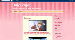 Desktop Screenshot of animeisalifestyle.blogspot.com