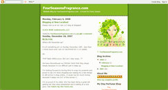 Desktop Screenshot of fourseasonsfragrance.blogspot.com