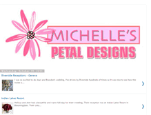 Tablet Screenshot of michellespetaldesigns.blogspot.com