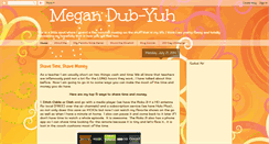 Desktop Screenshot of megandubyuh.blogspot.com