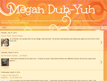 Tablet Screenshot of megandubyuh.blogspot.com