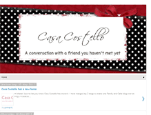 Tablet Screenshot of casacostello.blogspot.com