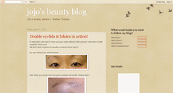 Desktop Screenshot of jojosbeautyblog.blogspot.com