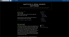 Desktop Screenshot of baptistasopensource.blogspot.com