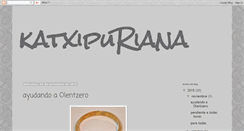 Desktop Screenshot of katxipuriana.blogspot.com