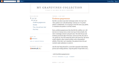 Desktop Screenshot of grapevinescollection.blogspot.com