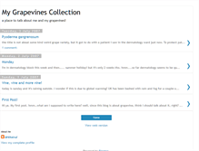 Tablet Screenshot of grapevinescollection.blogspot.com