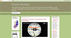 Desktop Screenshot of karmichealing.blogspot.com
