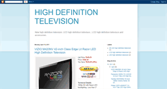 Desktop Screenshot of high-definition-television.blogspot.com