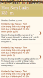 Mobile Screenshot of hoasonluankiem.blogspot.com