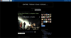 Desktop Screenshot of entretodasesascosas.blogspot.com