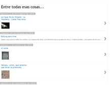 Tablet Screenshot of entretodasesascosas.blogspot.com