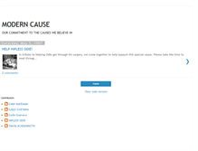Tablet Screenshot of moderncause.blogspot.com