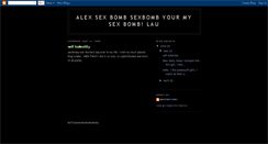 Desktop Screenshot of alexlaulaichung.blogspot.com