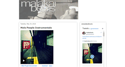 Desktop Screenshot of malakaibeats.blogspot.com