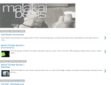 Tablet Screenshot of malakaibeats.blogspot.com