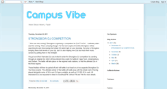 Desktop Screenshot of campusvibe.blogspot.com