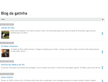 Tablet Screenshot of gatinhadrica.blogspot.com