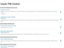 Tablet Screenshot of lloydstsbcardnet.blogspot.com