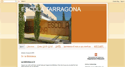 Desktop Screenshot of escola-tarragona.blogspot.com