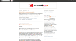 Desktop Screenshot of ekrandaki.blogspot.com