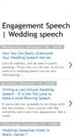 Mobile Screenshot of engagementspeech.blogspot.com