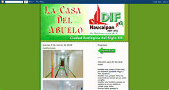 Desktop Screenshot of casadeelabuelo.blogspot.com