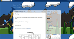 Desktop Screenshot of lol-lux.blogspot.com