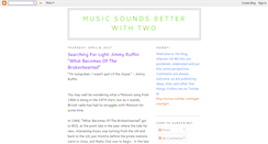 Desktop Screenshot of musicsoundsbetterwithtwo.blogspot.com