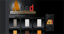 Desktop Screenshot of abadsistemasdemadera.blogspot.com