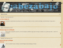 Tablet Screenshot of cabezabajo.blogspot.com