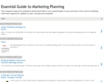 Tablet Screenshot of essentialmarketingplanning.blogspot.com