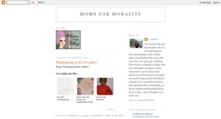 Desktop Screenshot of momsformorality.blogspot.com