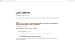 Desktop Screenshot of jameshames.blogspot.com
