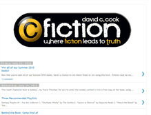 Tablet Screenshot of davidccookfiction.blogspot.com