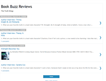 Tablet Screenshot of bookbuzzreviews.blogspot.com