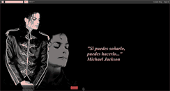 Desktop Screenshot of michaeljacksonelrey.blogspot.com