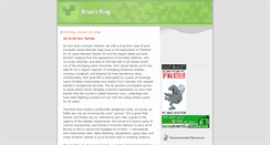 Desktop Screenshot of brianramdhan.blogspot.com