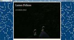 Desktop Screenshot of lunesfelices.blogspot.com