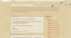 Desktop Screenshot of grovequotes.blogspot.com