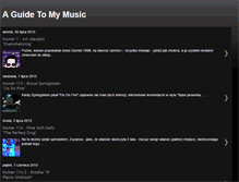 Tablet Screenshot of aguidetomymusic.blogspot.com