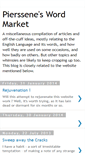 Mobile Screenshot of pierssene-pedantry.blogspot.com