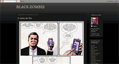 Desktop Screenshot of blackzombie.blogspot.com