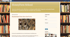 Desktop Screenshot of honeyfernschool.blogspot.com