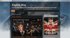 Desktop Screenshot of englishblogstacomba.blogspot.com